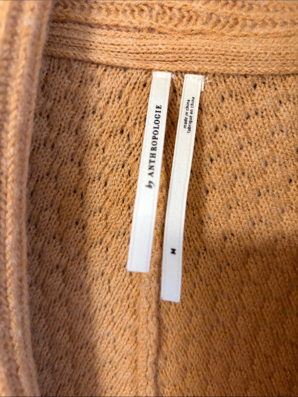 Anthropologie long fringe cardigan. - Picture 2 of 9